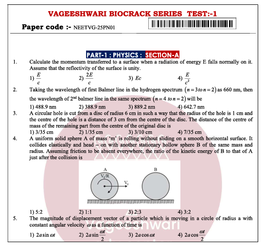 JEE &  NEET Combined Test Series – Your Ultimate Practice Solution
