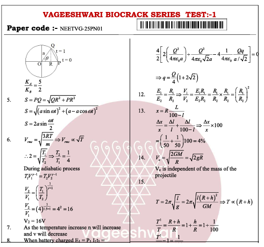 JEE &  NEET Combined Test Series – Your Ultimate Practice Solution